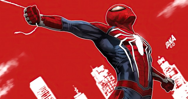 Spiderman Comic Arts HD Wallpaper