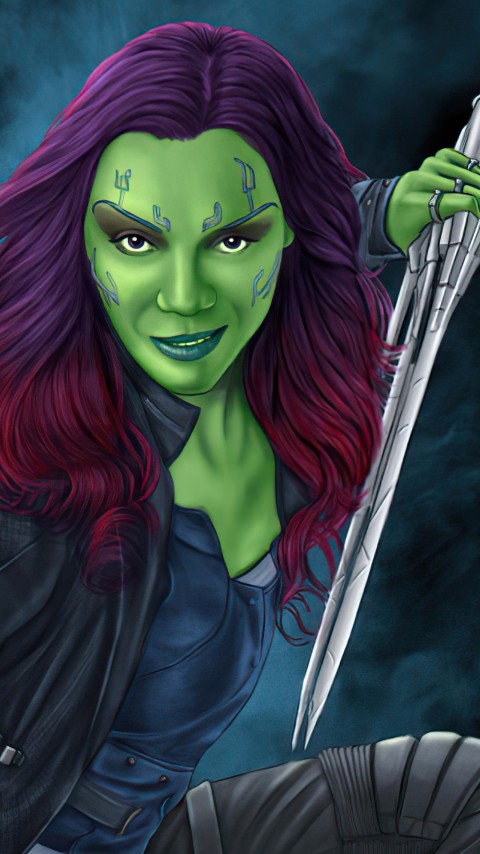 Gamora The Godslayer Wallpaper Phone