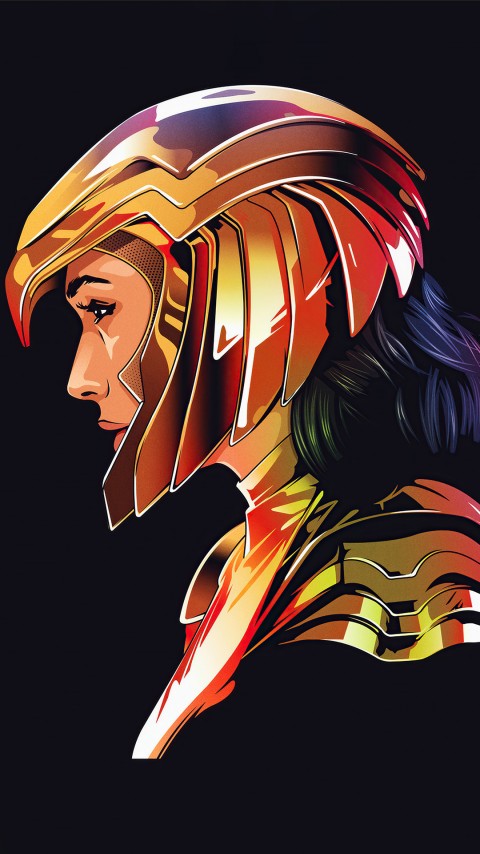 Wonder Woman Helmet Of Fate Wallpaper For Phone