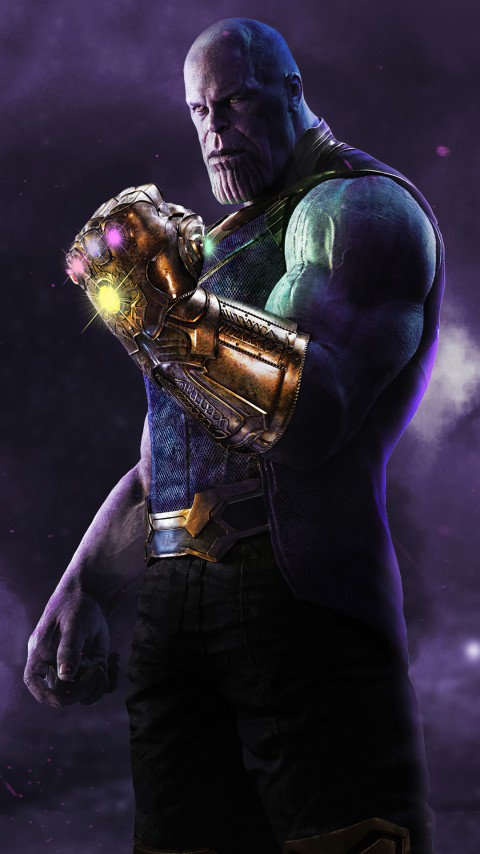 Thanos The Mad Titan Mobile Wallpaper