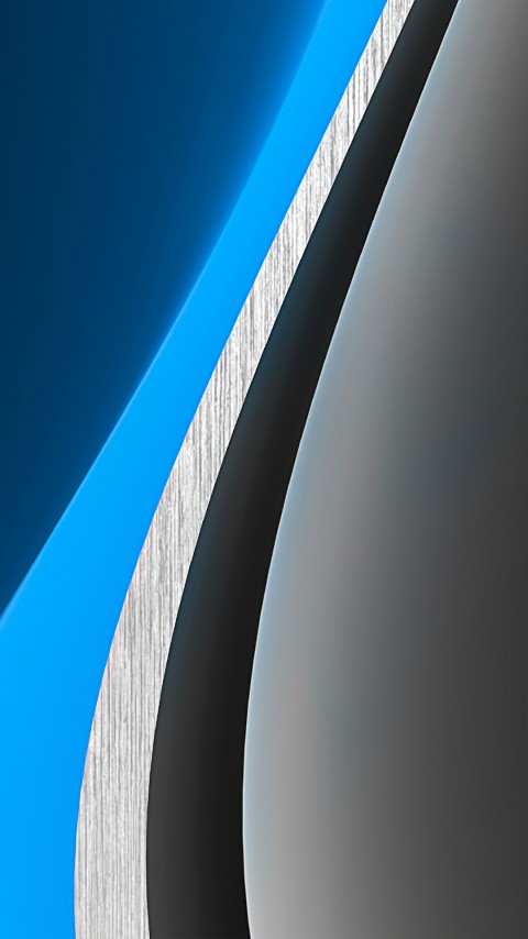 Metal Fluid Waves Wallpaper For Mobile