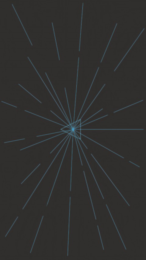 Download Glowing Triangle lines Wallpaper For Mobile