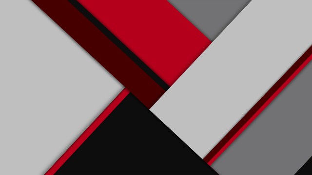 Red Gray Geometry Picture Wallpaper Background