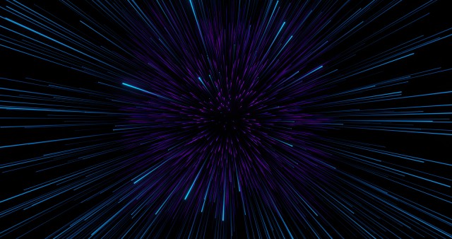 Blue Star Burst Picture Background