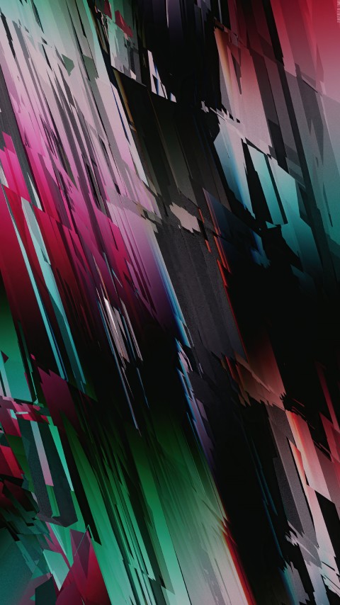 3d Glitch Wallpaper For Mobile