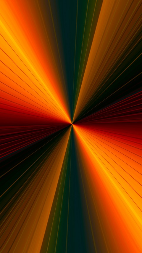 Orange Sun Burst Wallpaper For Phone