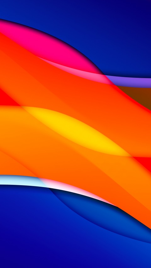 Sunset Waves Length Wallpaper For Phone