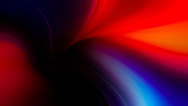 Ultra HD Ray Lines Colour Wallpaper