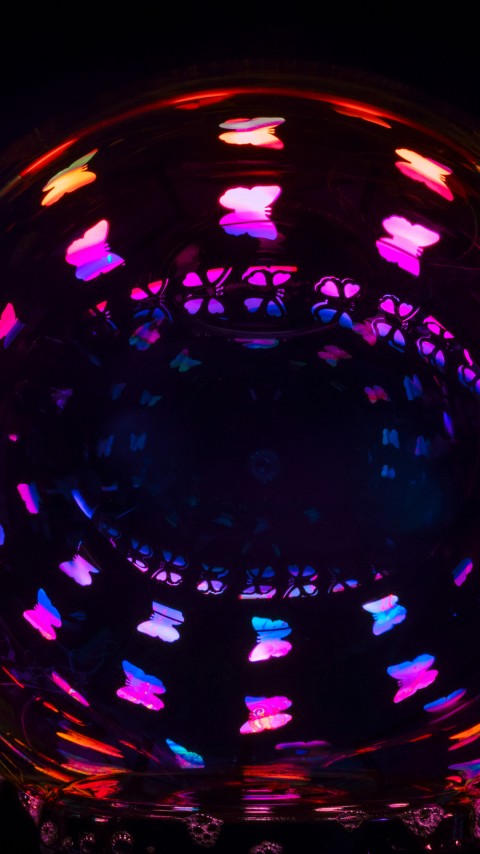 HD Encircled Crystal Phone Wallpaper