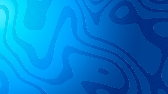 Underwater Blue Waves 5K Wallpaper