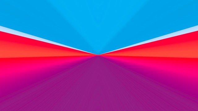 Blue Vertical Horizon 5K Background