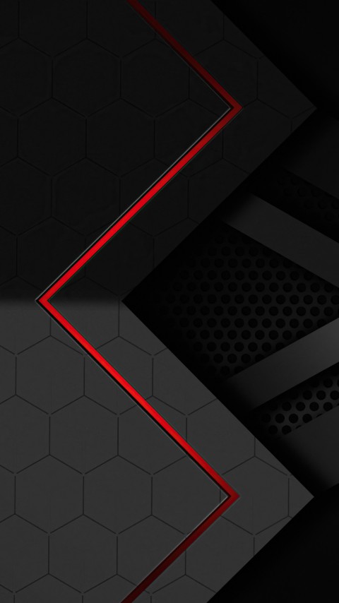 Dark Red Outline 4k Mobile Wallpaper