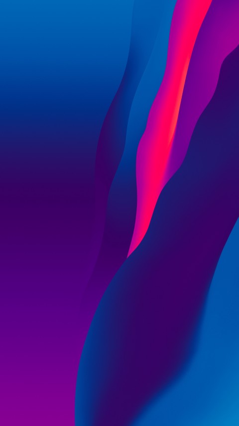 Blue Lint Mountain 4k Mobile Wallpaper