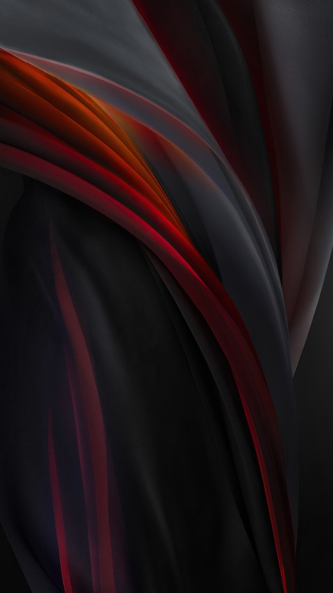 Dark Red Threads Phone Wallpaper