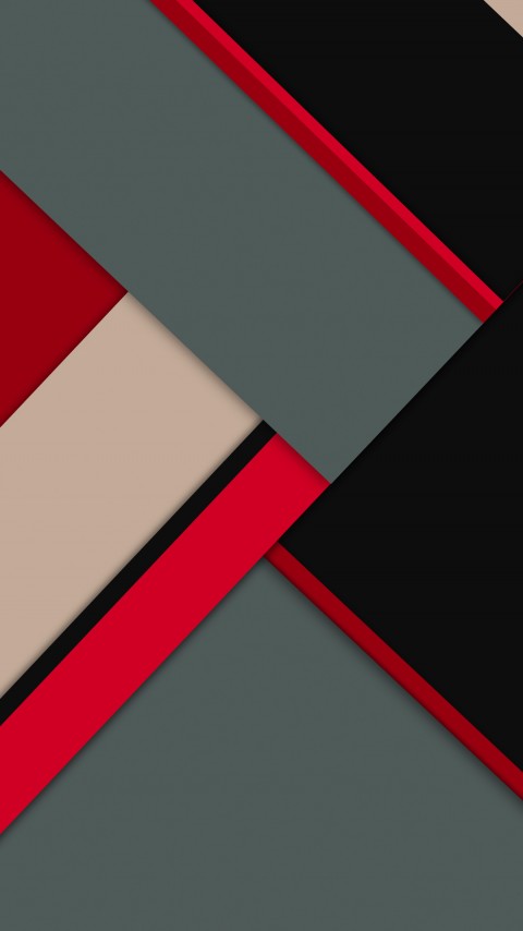 Black Gray Geometry Wallpaper For Phone