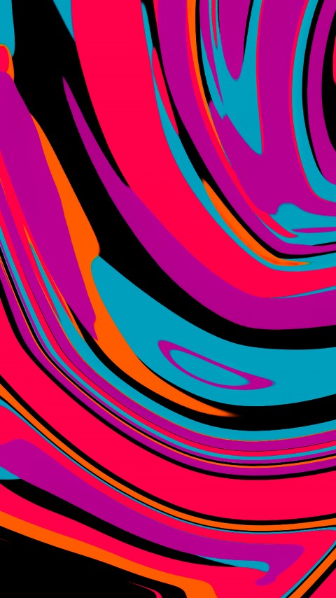 Paint Red Bright Phone Wallpaper