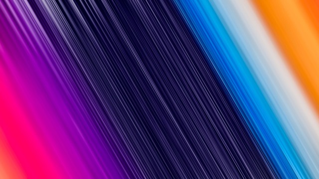 Ultra HD Dark Blue Vertical Rainbow Wallpaper