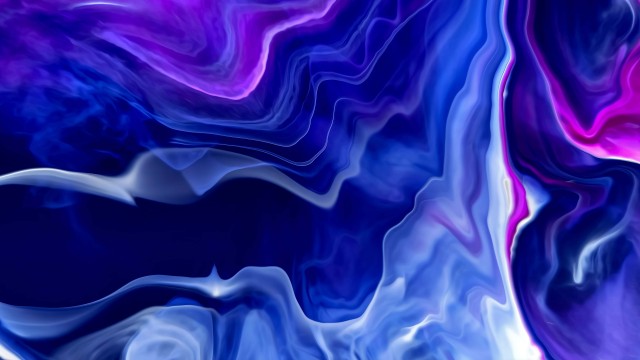 Ultra HD Smokey Blue Light 5K Wallpaper