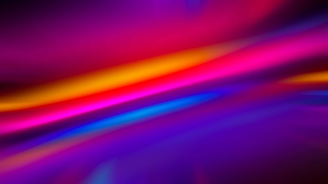 Neon Flowing Light HD Wallpaper