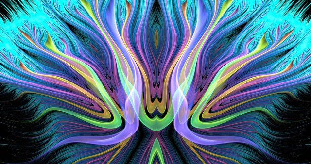 Artistic Horn Pattern HD Wallpaper Background