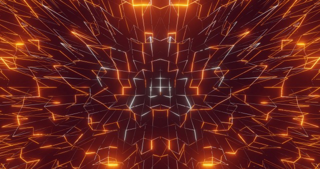 Electric Fire Outline HD Wallpaper Background