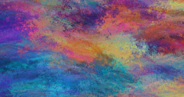 Grainy Oil Painting HD Wallpaper Background