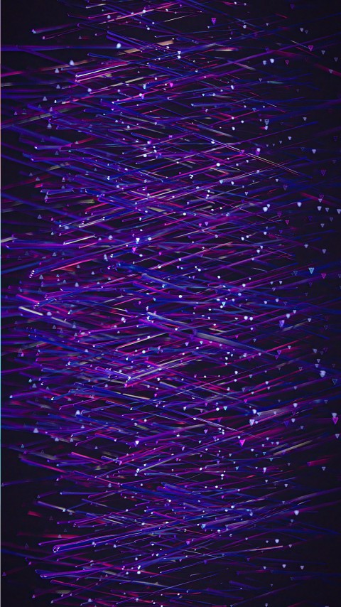 Ultraviolet Crystal Flakes Wallpaper For Phone