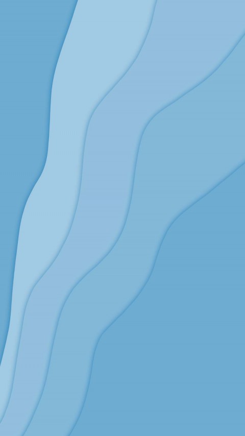 Digital Ocean Wave Mobile Wallpaper