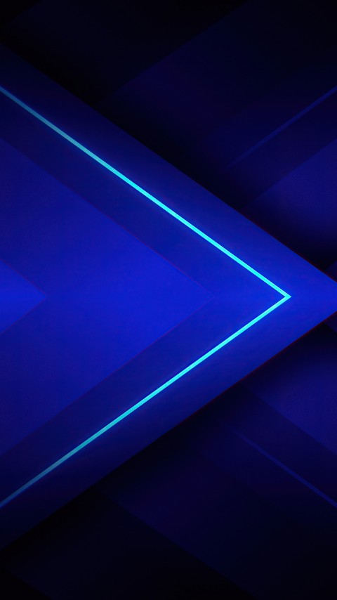 Download Dark Deco Triangle Wallpaper For Mobile