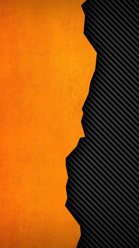 4k Golden Orange Mountain Mobile Wallpaper