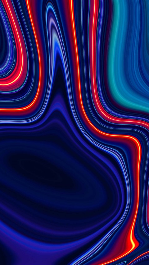 Blue Cone Wavelength Wallpaper For Phone