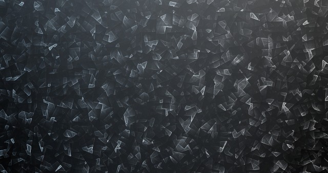 Monochrome Polygon Black Picture Wallpaper
