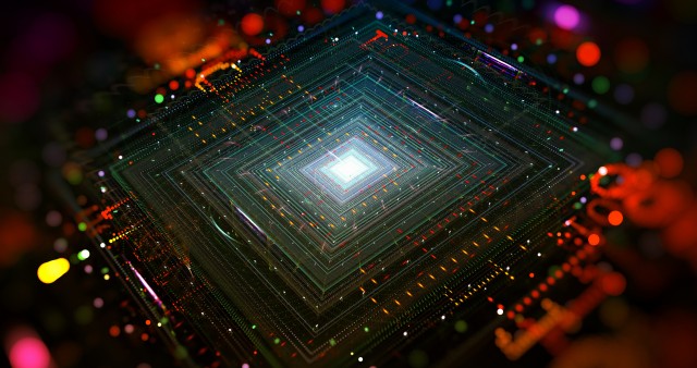 HD Cube Frame Chips Picture Wallpaper Background
