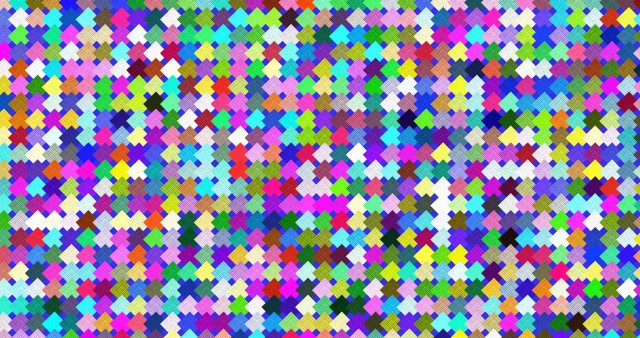 Hologram Puzzle Geometry HD Background