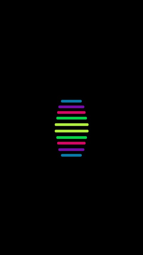 4k Mobile Simple Rainbow Prisma Wallpaper
