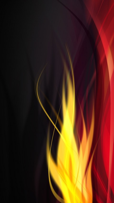 Phoenix Red Feathers Wallpaper Mobile