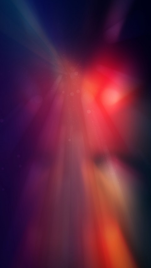 Blurry Red  Tunnel Wallpaper For Mobile