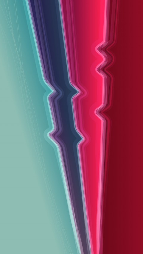 Download Wavelength Tunnel Colorful Wallpaper For Mobile