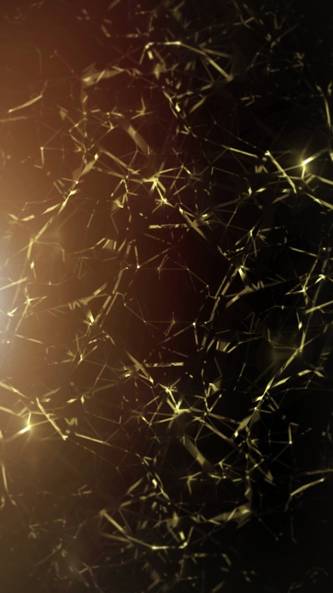 4k Phone Thunder Gold Strikes Wallpaper
