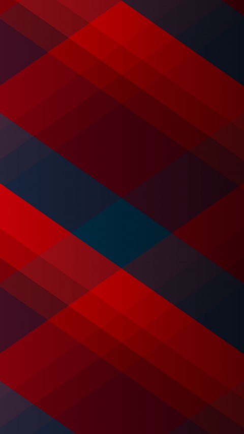HD Triangle Red Polygon Mobile Wallpaper