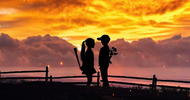Ultra HD Childhood Broken Love- Wallpaper