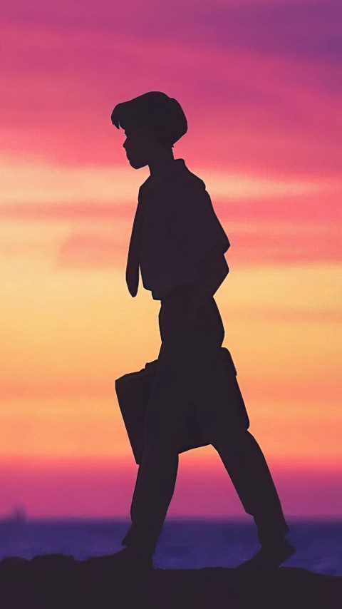 4k Mobile Those After Walks Boy Wallpaper