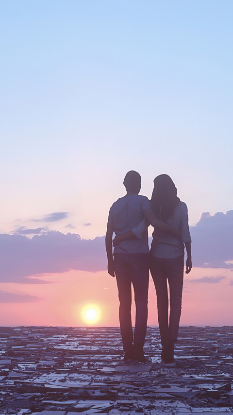 Lovers First Meeting 4k Mobile Wallpaper