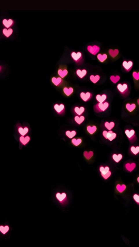 Heart Valentine Left Wallpaper Mobile